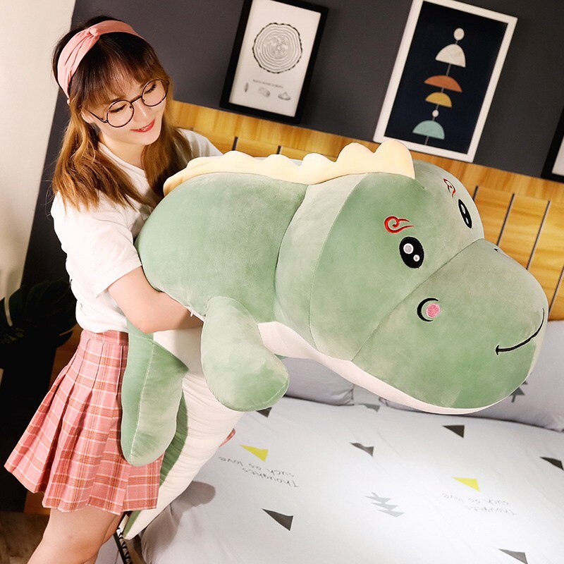 New Big Size Long Lovely Dinosaur Plush