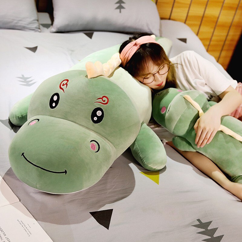 New Big Size Long Lovely Dinosaur Plush