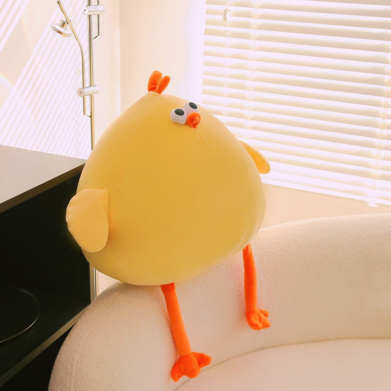 Kawaii Plush Chick Throw Pillow Stuffed