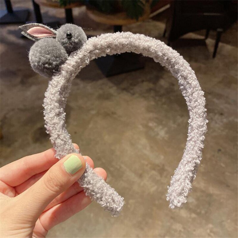 Rabbit Three-dimensional Plush Headband