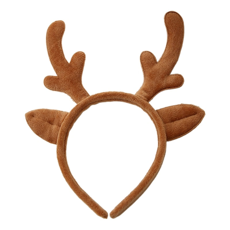 Animal Deer Horn Hair Hoop Plush
