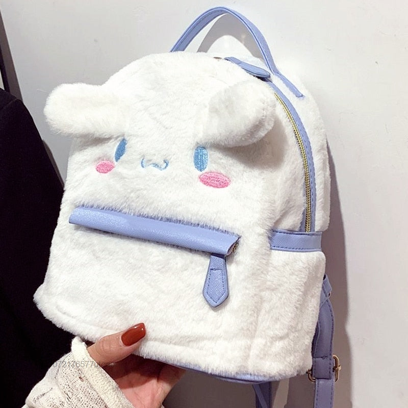 Melody Cinnamoroll Plush Pink Backpacks