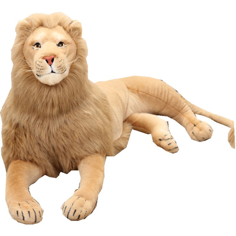 Brown American Lion Plush Toy