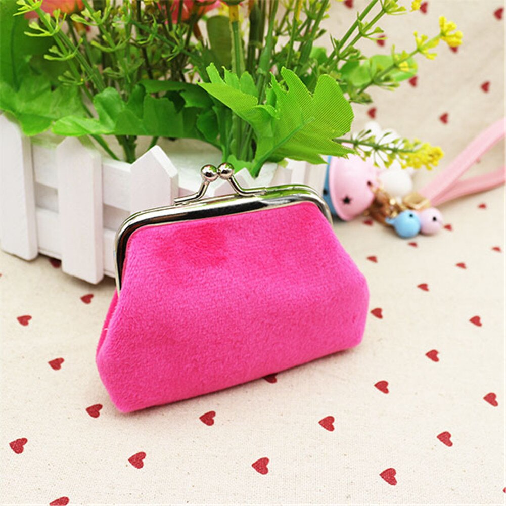 New Case Coin Purse Cute Plush Strawberry