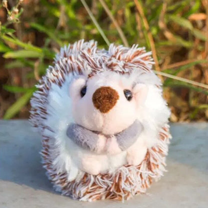 Hedgehog Keychain Plush Keyring