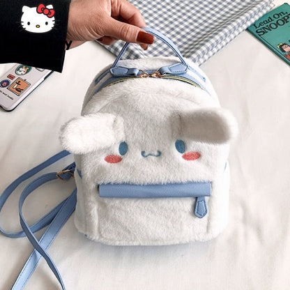 Melody Cinnamoroll Plush Pink Backpacks