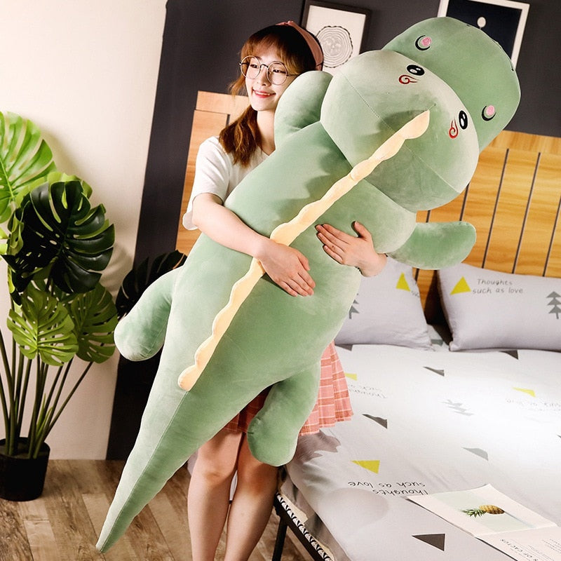New Big Size Long Lovely Dinosaur Plush